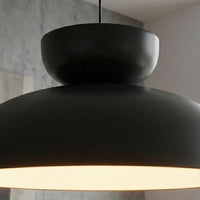 Mega hanglamp 1-lichts zwart