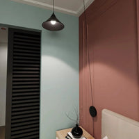 ABRAMO 1-lichts hanglamp - Zwart - afbeelding 2