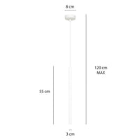 SELTER 1-lichts hanglamp - Wit - afbeelding 2