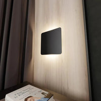 FORM 1-lichts wandlamp - Zwart vierkant - afbeelding 2