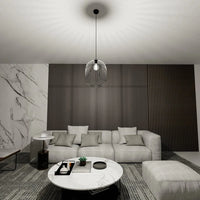ONYX 1-lichts hanglamp - Zwart metaal - afbeelding 2