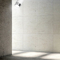 HIRO 1-lichts plafondspot - Wit met chroom - afbeelding 2