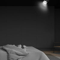 HIRO 1-lichts plafondlamp - Zwart chroom - afbeelding 2