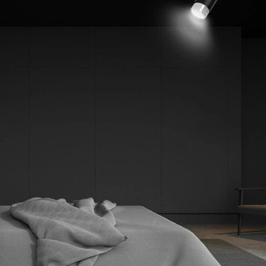 HIRO 1-lichts plafondlamp - Zwart chroom
