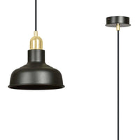 IBOR 1-lichts hanglamp - Zwart metaal - afbeelding 2