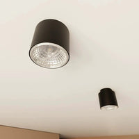 NANO 1-lichts opbouwspot - Zwart plafondspots & spotbalken - afbeelding 5