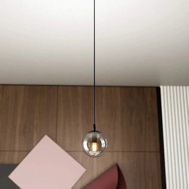 COSMO 1-lichts hanglamp - Smoked glas