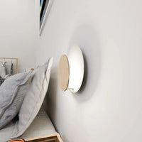 CIRCLE 1-lichts wandlamp - Wit frame - afbeelding 5