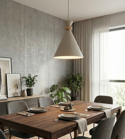 Zero hanglamp hout 1-lichts mokka