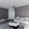ONYX 1-lichts hanglamp - Zwart metaal hanglamp met lampenkap - afbeelding 6