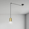 TRAKER 1-lichts hanglamp - Zwart goud hanglamp met lampenkap - afbeelding 6