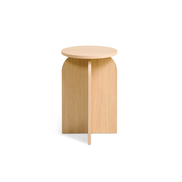 Bijzettafel Felix - Naturel Ø45