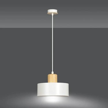 TORIN 1-lichts hanglamp - Wit