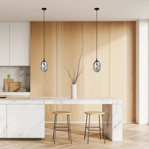 ASTRAL 1-light Pendant - Smoked Glass