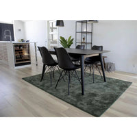 Set van 2 - Eetkamerstoel Oslo - Kunstleer Zwart - afbeelding 2