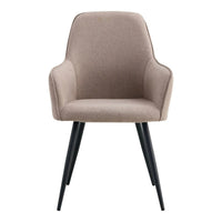 House of Nordic Set van 2 - Eetkamerstoel Harbo - Stof Beige
