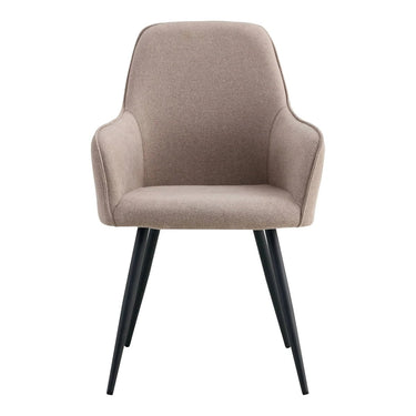 Set van 2 - Eetkamerstoel Harbo - Stof Beige