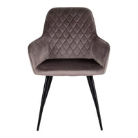 House of Nordic Set van 2 - Eetkamerstoel Harbo - Velvet Bruin