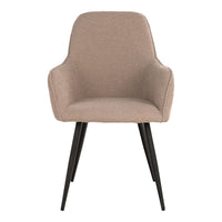 House of Nordic Set van 2 - Eetkamerstoel Harbo - Bouclé Beige