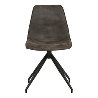 House of Nordic Set van 2 - Eetkamerstoel Monaco - Draaibaar - Microvezel Bruin
