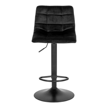Set van 2 - Middelfart Barkruk - Velvet zwart
