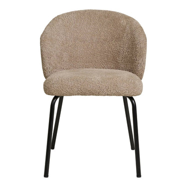 Set van 2 - Eetkamerstoel Safira - Bouclé Beige