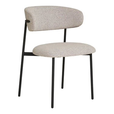 Set van 2 - Eetkamerstoel Mira - Bouclé Beige