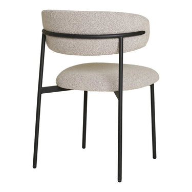 Set van 2 - Eetkamerstoel Mira - Bouclé Beige