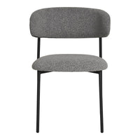 House of Nordic Set van 2 - Eetkamerstoel Mira - Bouclé Grijs