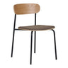 Set van 2 - Eetkamerstoel Estepona - Stof Bruin - 47 cm breed - Mooier Thuis