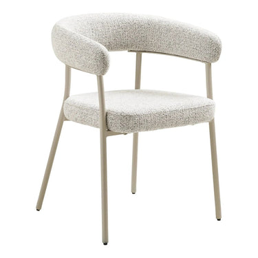 Set van 2 - Eetkamerstoel Trivio - Stof Beige