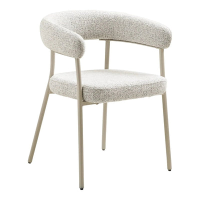 Set van 2 - Eetkamerstoel Trivio - Stof Beige