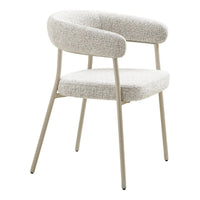 Set van 2 - Eetkamerstoel Trivio - Stof Beige - afbeelding 2