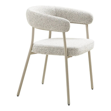 Set van 2 - Eetkamerstoel Trivio - Stof Beige