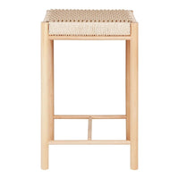 House of Nordic Chaise Barkruk naturel hout - Mooier Thuis