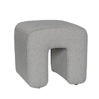 Hübsch Sculptuur Poef Grijs
