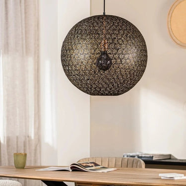 Hanglamp mat zwart