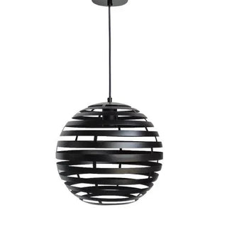 Hanglamp zwart/staal