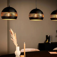 Hanglamp 3-lichts zwart - Mooier Thuis