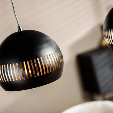 Hanglamp 3-lichts zwart
