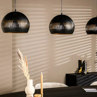 Hanglamp 3-lichts zwart - afbeelding 2