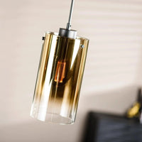 MT Lumen Hanglamp 3-lichts met goud glas