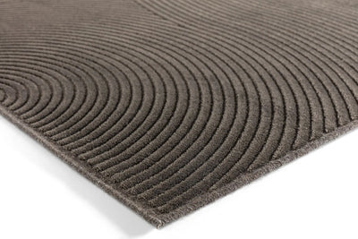 Vloerkleed Chiara Waves Grijs 160 x 230 cm