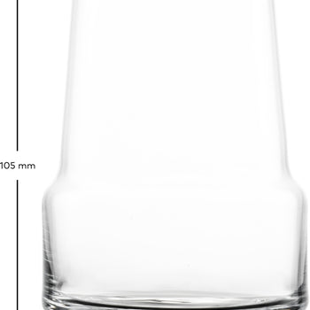 Zwiesel Glas Level witte wijntumbler 0,378 L - 2 stuks