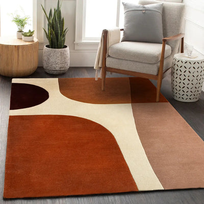 Vloerkleed Lipari Terracotta 240 x 340 cm