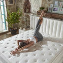 Opbergboxspring Woollybedd Beige – 140x200 cm - afbeelding 10