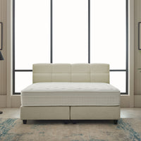 Boxspring Vida Teddy Beige – 160x200 cm