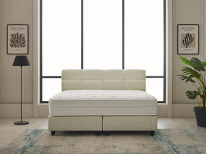 Boxspring Vida Teddy Beige – 160x200 cm