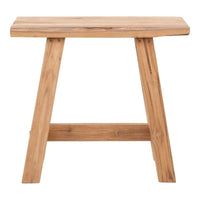 House of Nordic Barcelona zitbankje van teakhout 50 cm - Mooier Thuis