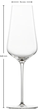 Zwiesel Glas Duo Champagnerglas 0,378 L - 2 Stück